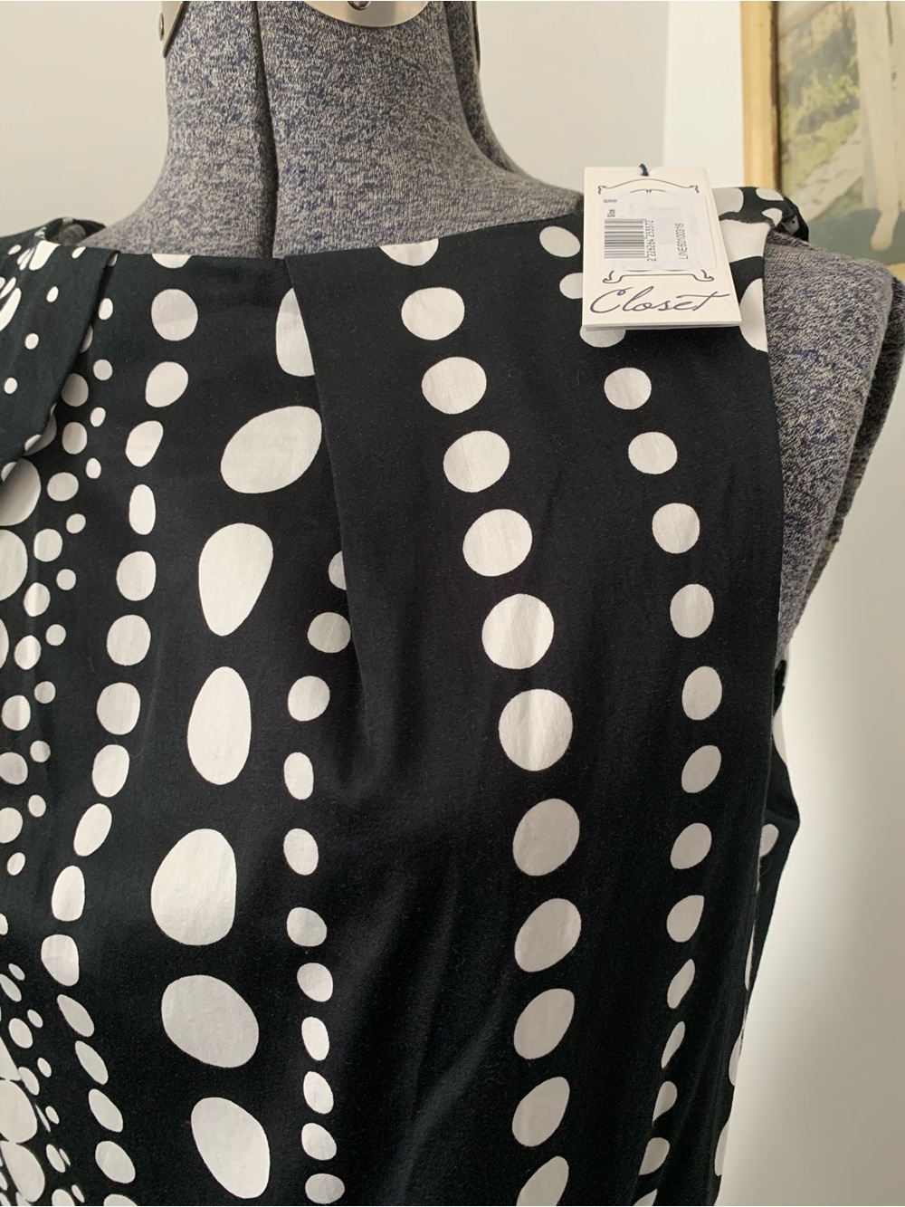 ⭐️NEW PRICE⭐️BUNDLE💫2/$31 Fit & Flare Sleeveless Dresses Size UK 16=US 12 NWT - Picture 4 of 11